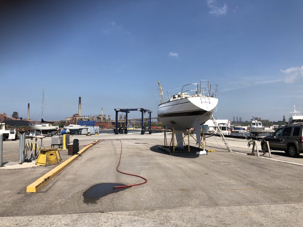 ep12 launch day, getting ready to be masted