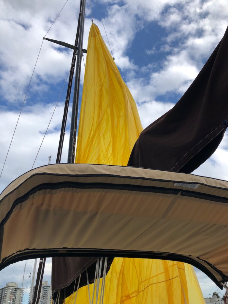 ep15 drying the spinnaker
