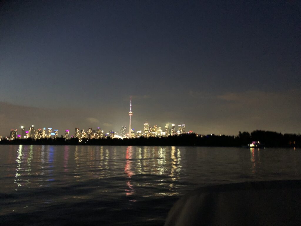 ep14 Toronto at Night from the water